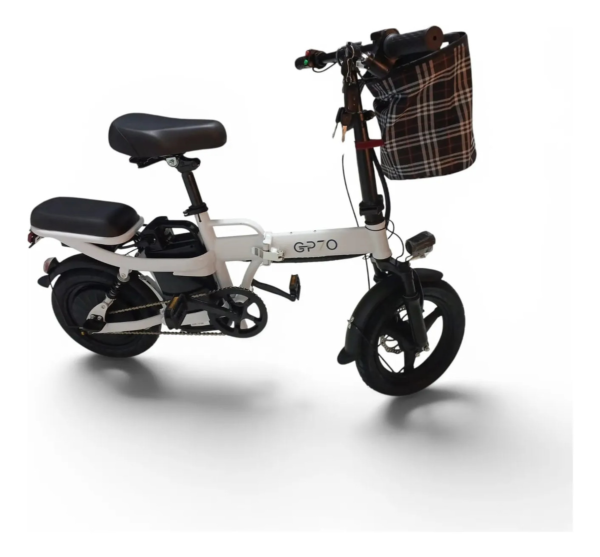 Imagem 1 de 5 de Bicicleta Elétrica Dobrável 48v 400w Bateria Recarregável