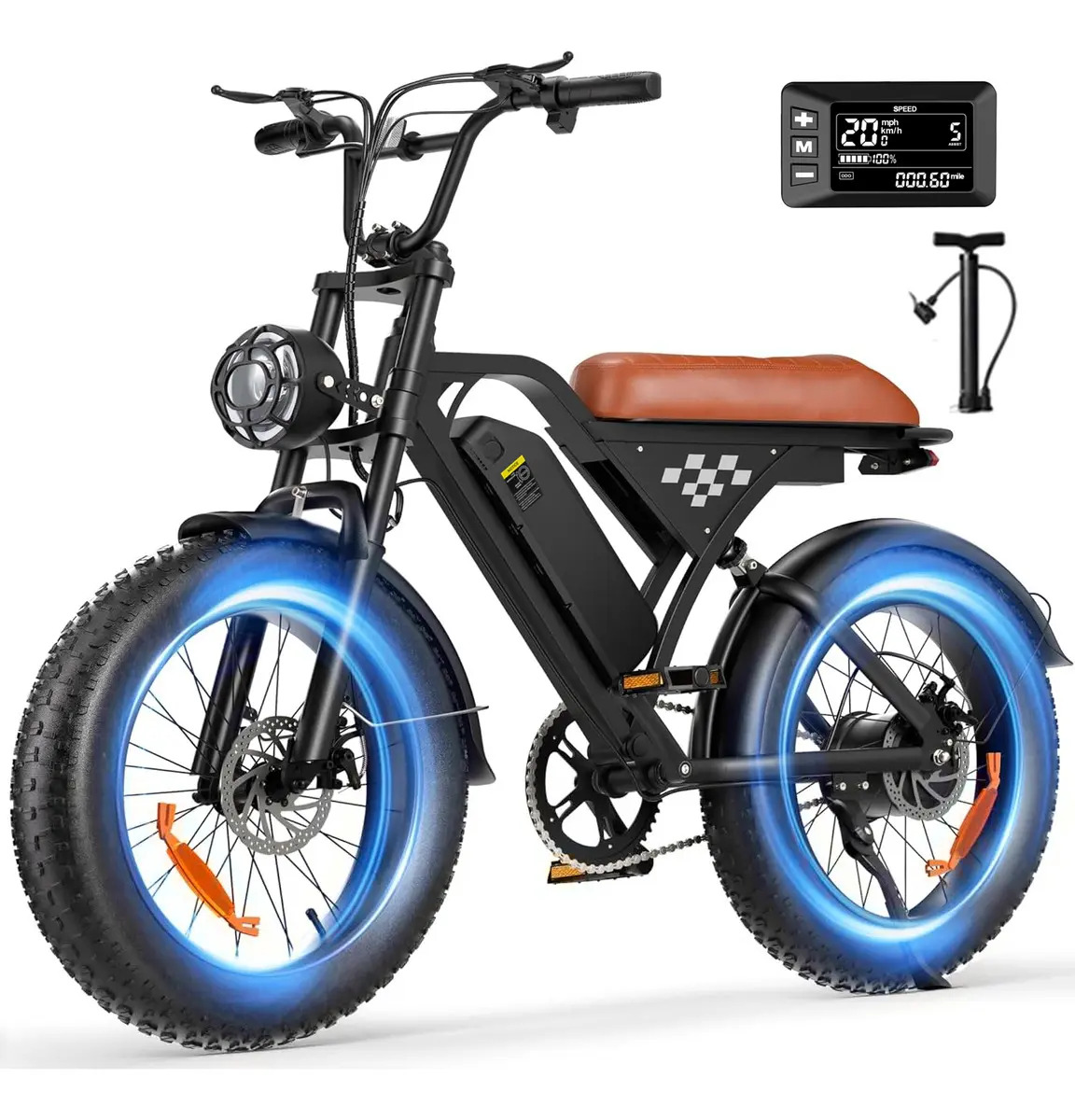 Imagem 1 de 12 de Bicicleta Elétrica Xroymexroy EB5 para Adultos com Motor de 750W e Bateria de 10.4Ah