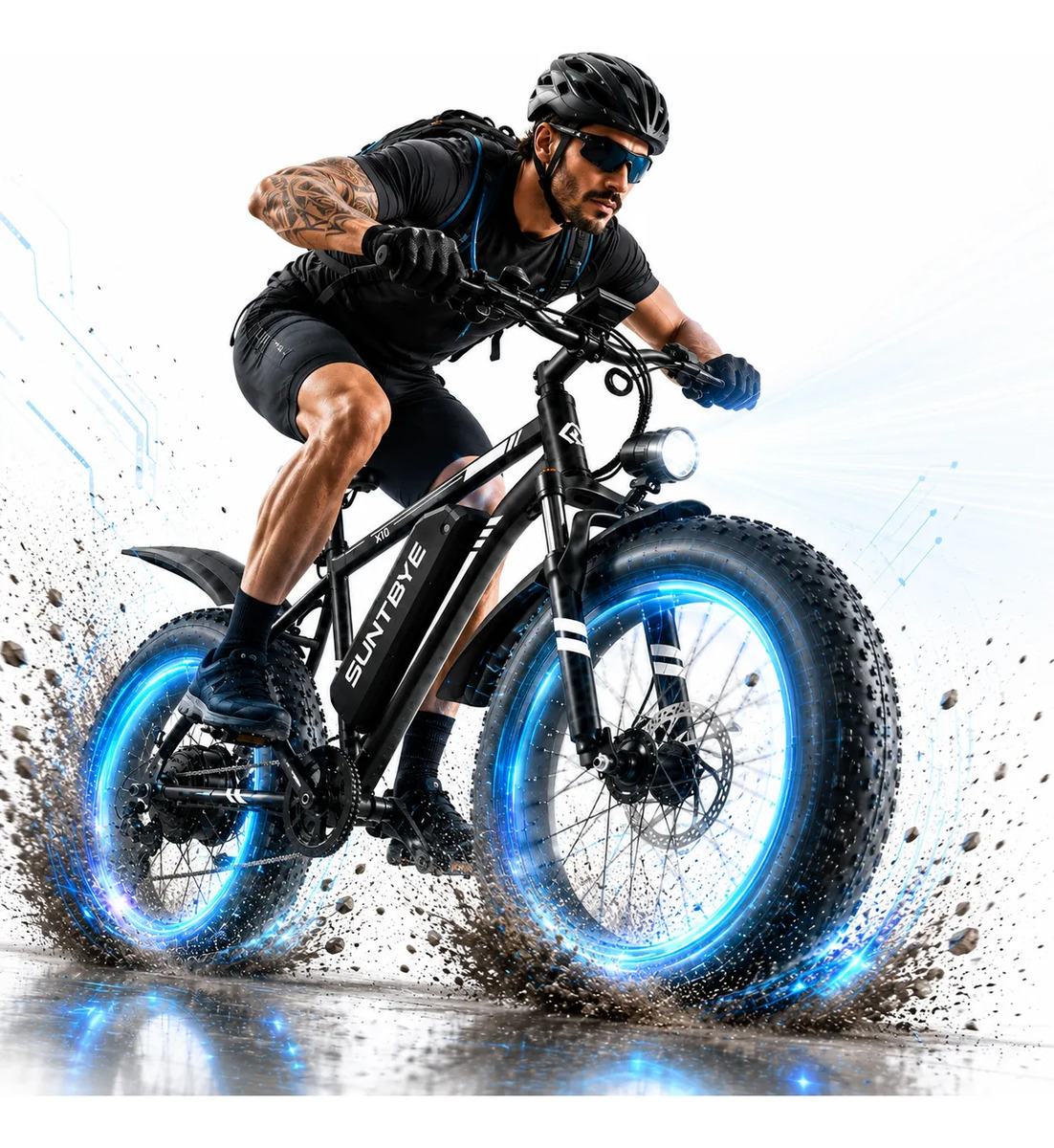 Imagem 1 de 11 de Bicicleta Elétrica Amyet K10 1000w Compacta Rápida Urbana