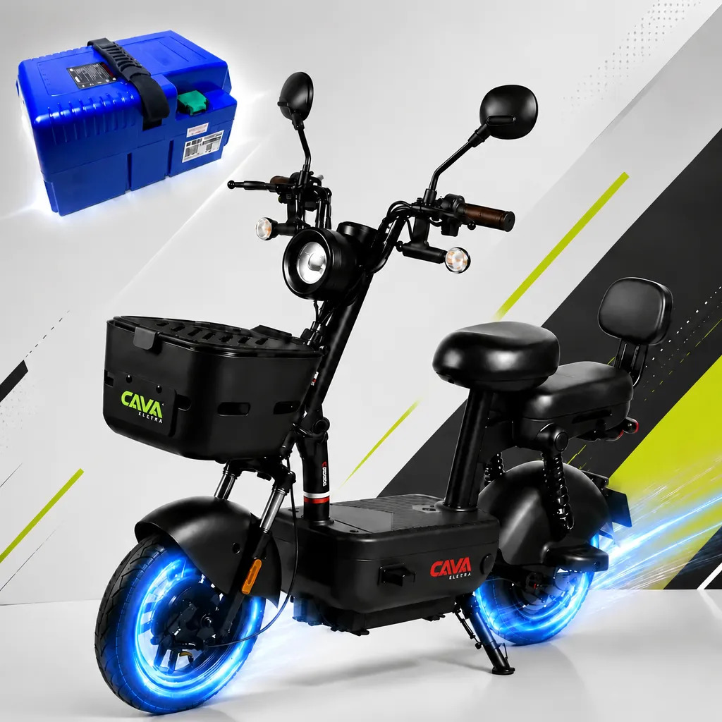 Imagem 1 de 9 de Cavalletta C3 Bicicleta Elétrica Lítio 48v 24ah 75km 800w