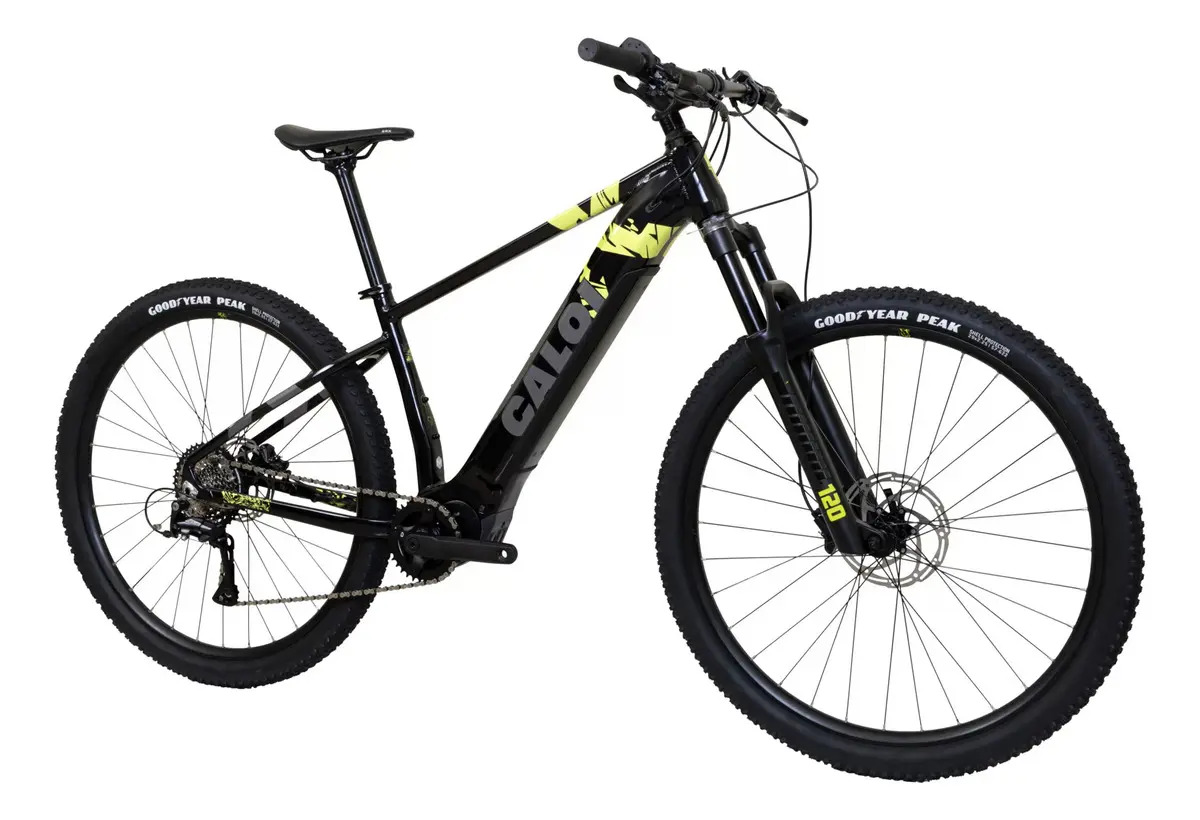 Imagem 1 de 7 de Bicicleta Elétrica Caloi E-vibe Explorer 8v 2025 Cor Preto Tamanho G